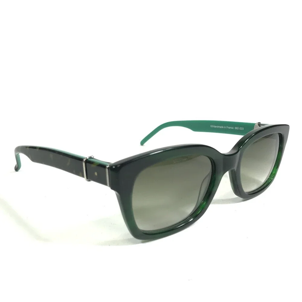 Robert Marc Sunglasses 682-223 Green Tortoise Rectangular Frames w/ Green Lenses